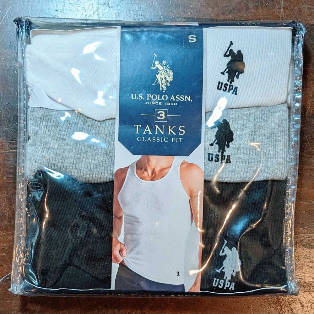 US Polo Assn Mens Tank Tops | Small